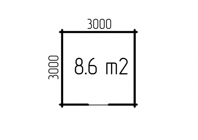 MARY 34 3 x 3 meter 3