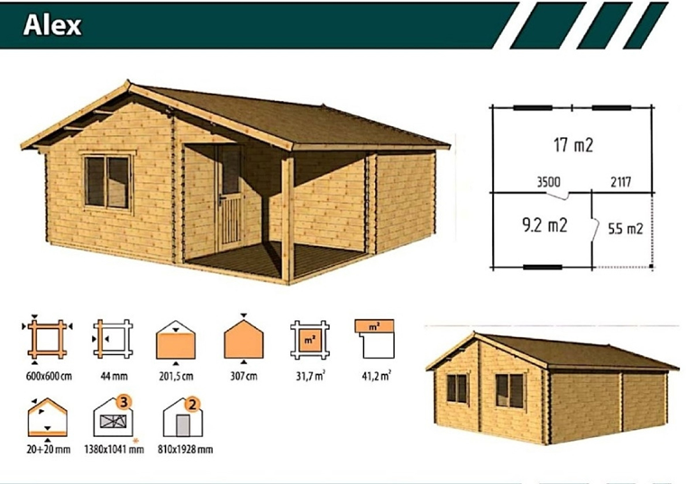 LOG Cabins Range Trade, Wholesale 1