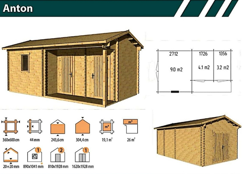 LOG Cabins Range Trade, Wholesale 7