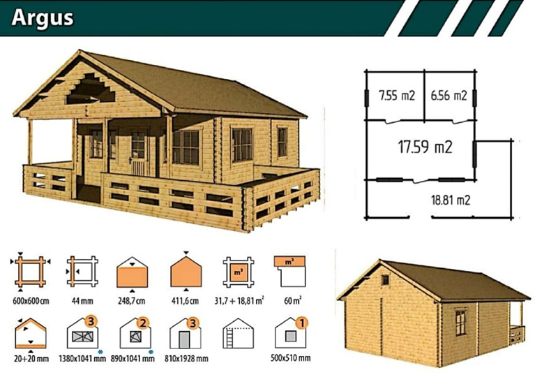 LOG Cabins Range Trade, Wholesale 10