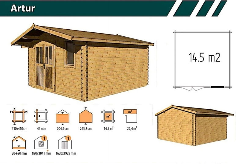 LOG Cabins Range Trade, Wholesale 13