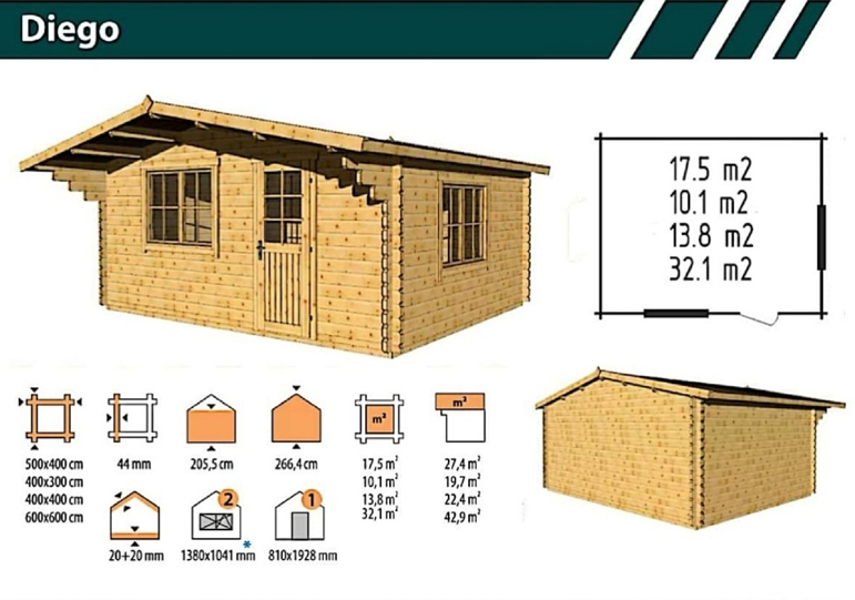 LOG Cabins Range Trade, Wholesale 31