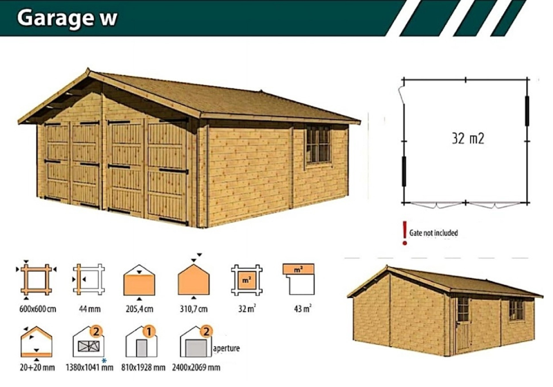 LOG Cabins Range Trade, Wholesale 52