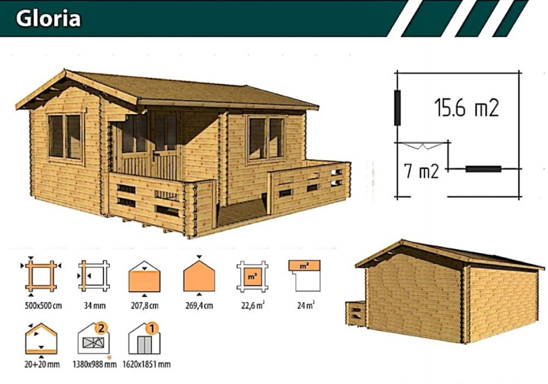 LOG Cabins Range Trade, Wholesale 54