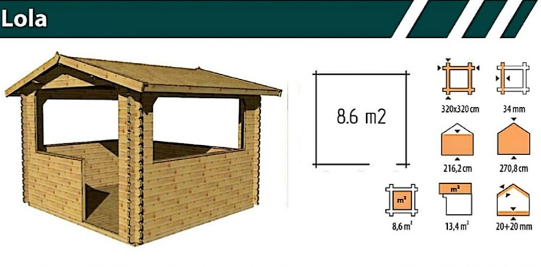 LOG Cabins Range Trade, Wholesale 62