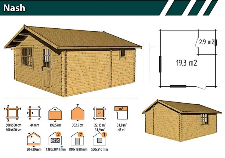 LOG Cabins Range Trade, Wholesale 70