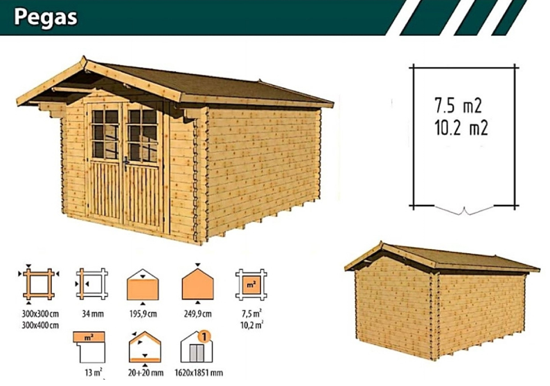 LOG Cabins Range Trade, Wholesale 78