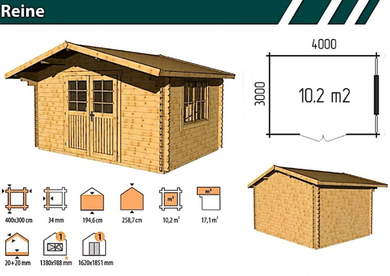 LOG Cabins Range Trade, Wholesale 79