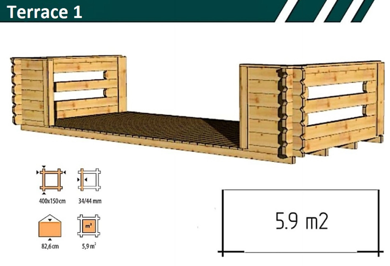 LOG Cabins Range Trade, Wholesale 84