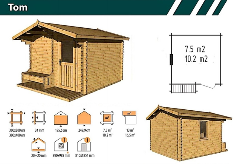 LOG Cabins Range Trade, Wholesale 86