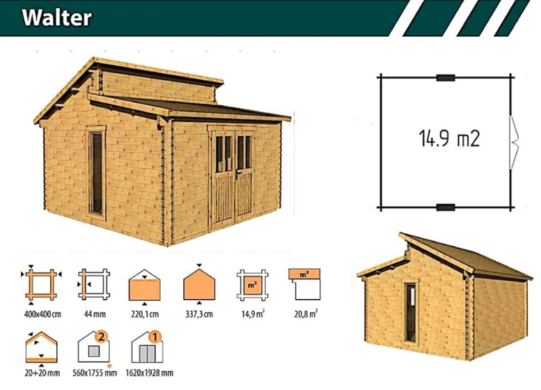 LOG Cabins Range Trade, Wholesale 89