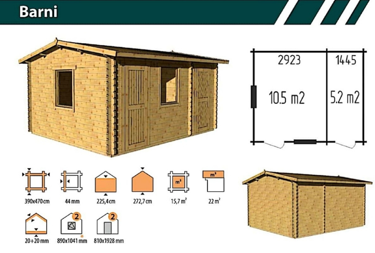 BARNI 44 3.9 x 4.7 meter  1